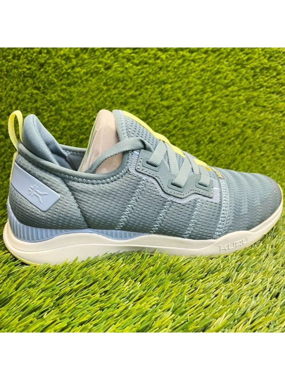 Kuru Stride Move Womens Size 7.5 Blue White Athletic Running Shoes Sneakers